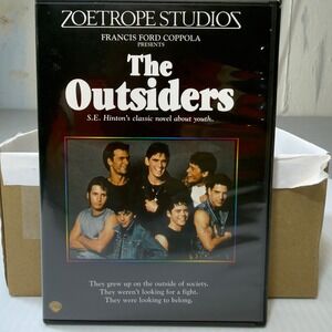 The Outsiders DVD Francis Ford Coppola S.E. Hinton Zoetrope Studios PG Drama